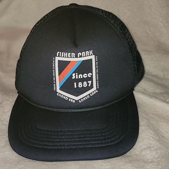 Fisher Park Greensboro NC Since 1887 Gilded Era Gonzo Gang Vintage Snapback Hat - Picture 1 of 6